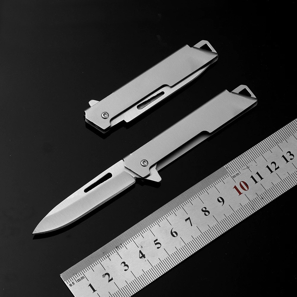 Edc Everyday Carry Gear - EDC 小型ポケットナイフ男性のための毎日のキャリーギアミニキーホルダーボックスカッターポータブル軽量シャープ折りたたみ小型ポケットナイフ