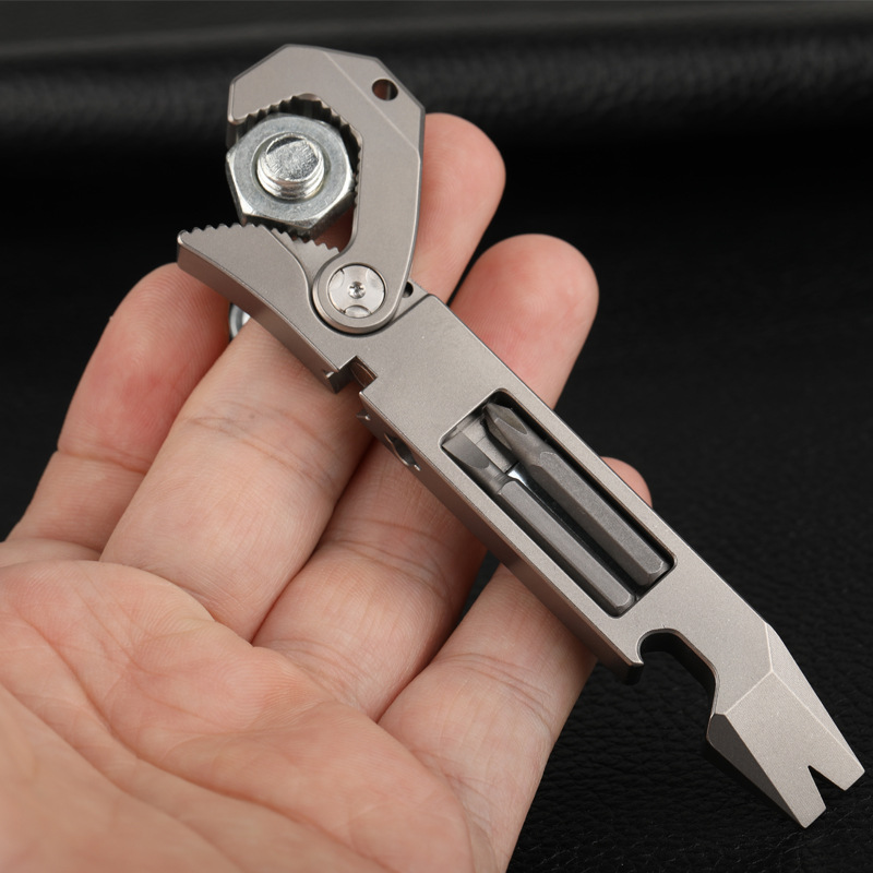 Edc Carry Pliers - チタン合金 EDC キャリーツール メカニック用 バール ドライバー
