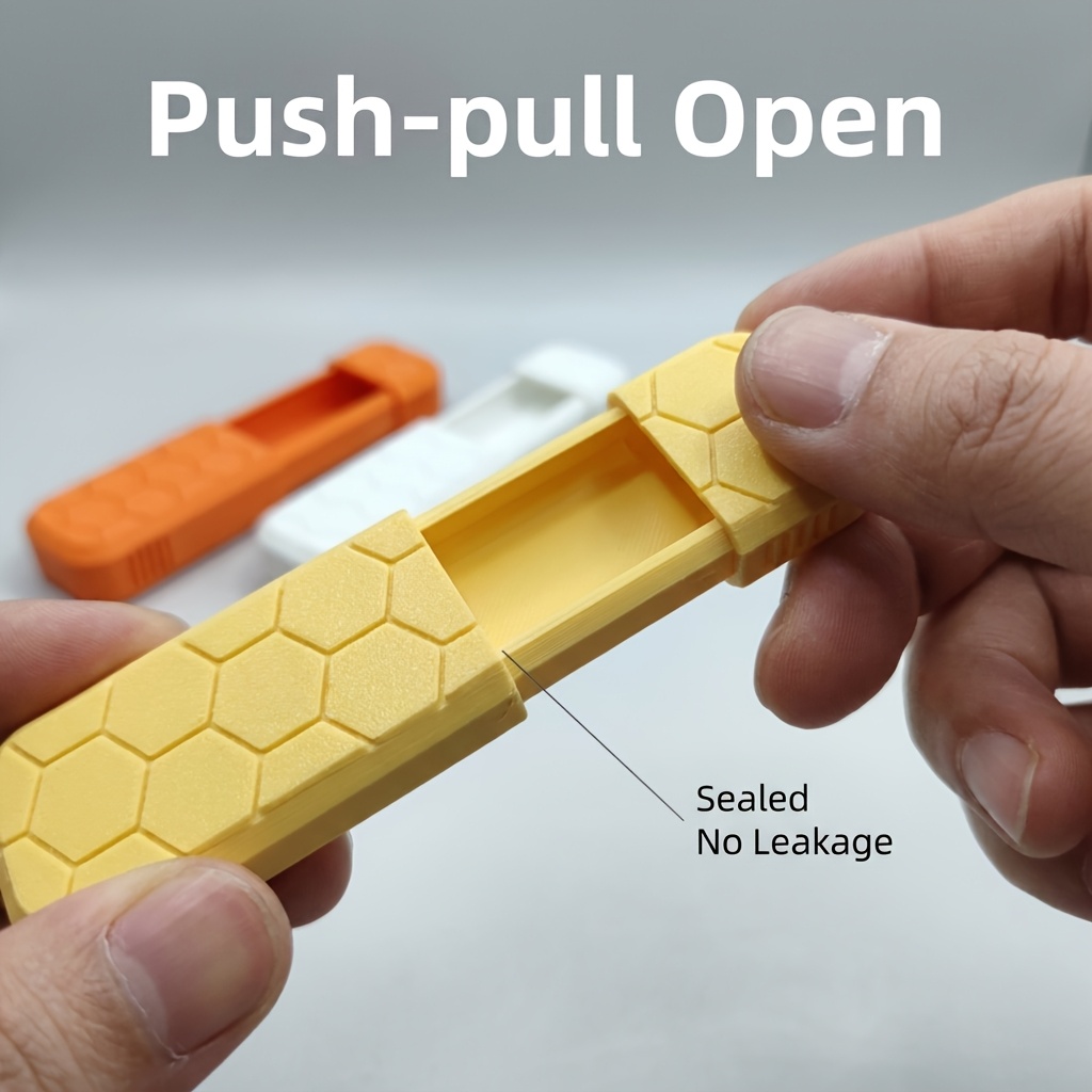Edc Pill Carry - EDC スライドオープン収納ケースポケットピルコンテナテクスチャグリップ屋外旅行用デイリーキャリー耳栓ガジェットホルダー