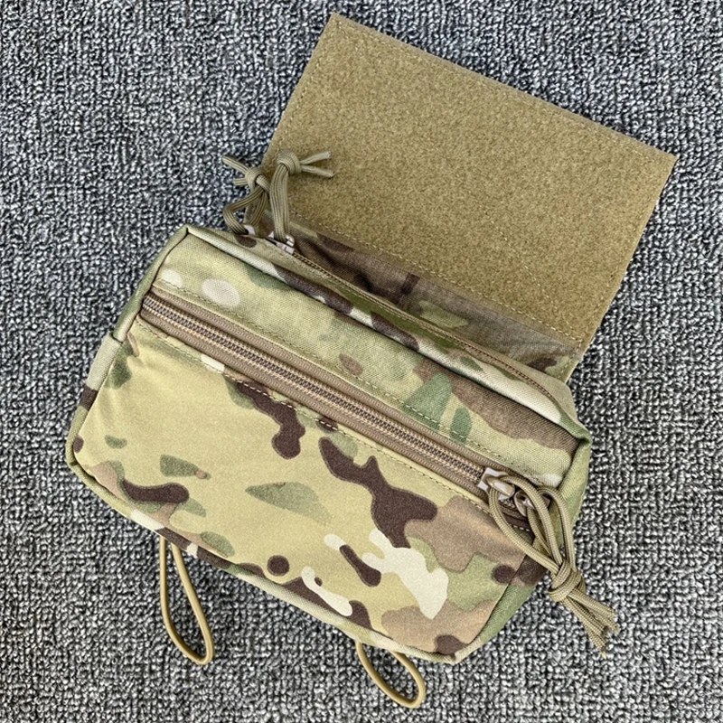 Edc Deep Carry - タクティカルベスト腹部ポーチMK3 MK4 EDC ダンガルドロップポーチギアチェストリグプレートキャリアバッグ収納ファニーパックMC