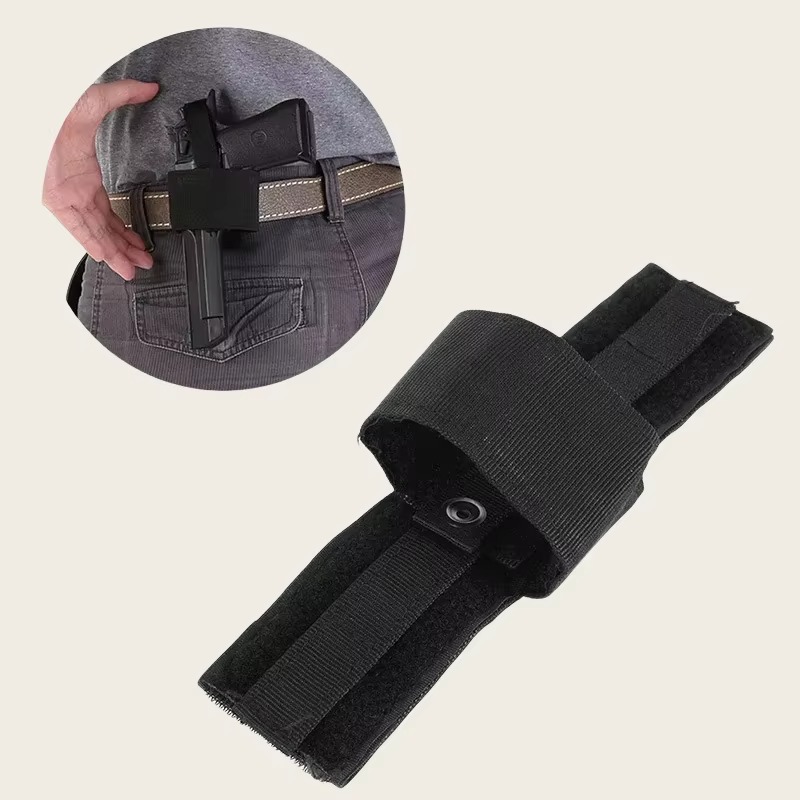 Edc Carry Gun - 屋外用隠蔽携帯ウエストガンホルダー 軽量コンパクト両端EDCポーチ モジュール式ユニバーサルハンドガンホルスター