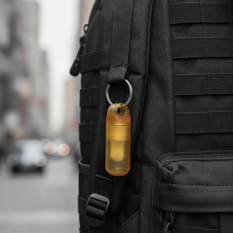Edc Pill Carry - 小型PEIピルボトル多機能収納ボックスポータブルアウトドアツールEDC毎日の持ち運びやアウトドア活動に最適