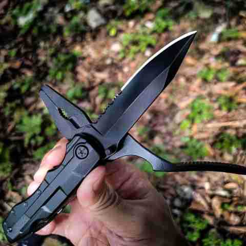 スポットタクティカルマルチツールプライヤー アウトドアキャン - Edc Carry Pliers のレビューと価格