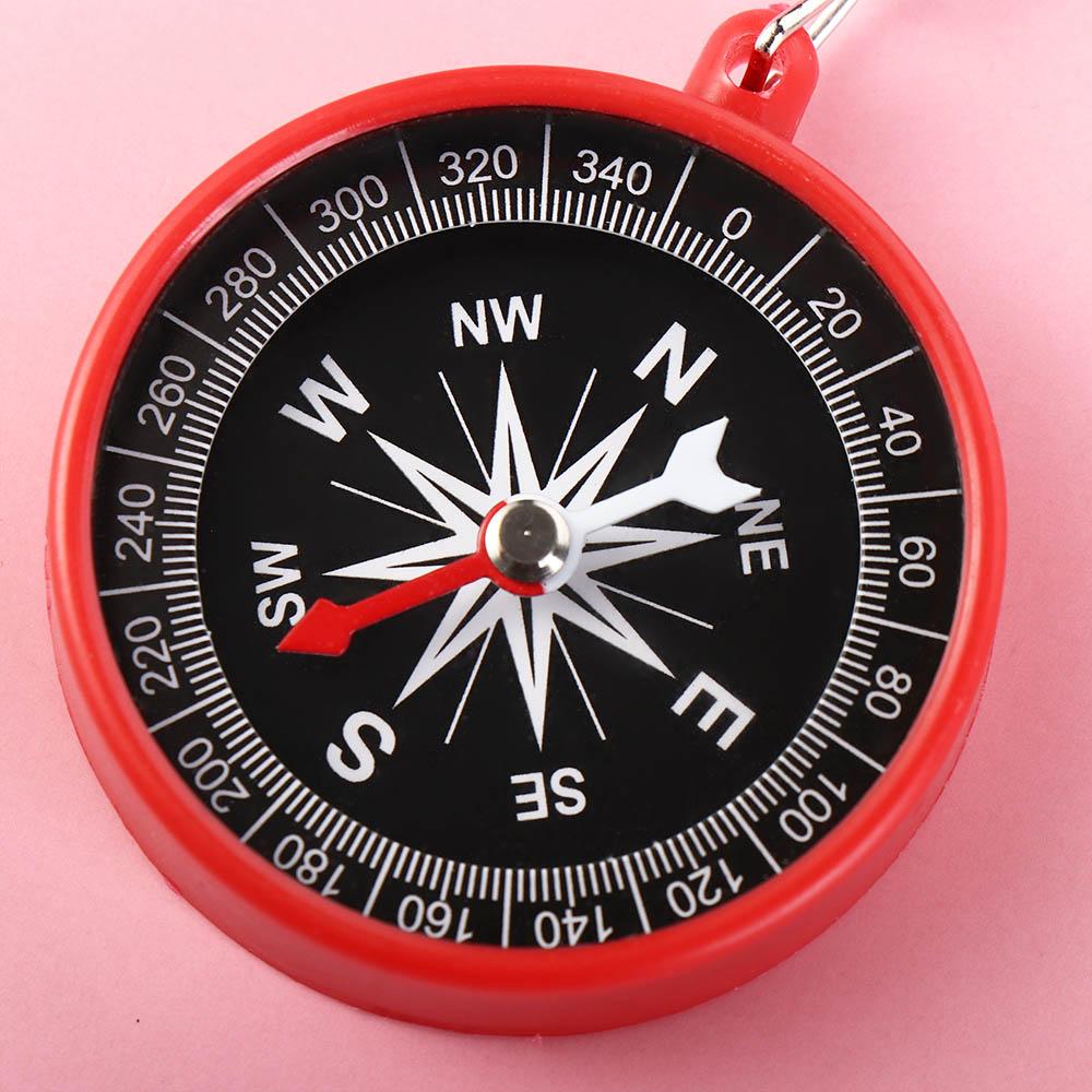 アウトドアキャンプポケットコンパスキーホルダー登山ハイキング - Compass Keychain Mini のレビューと価格