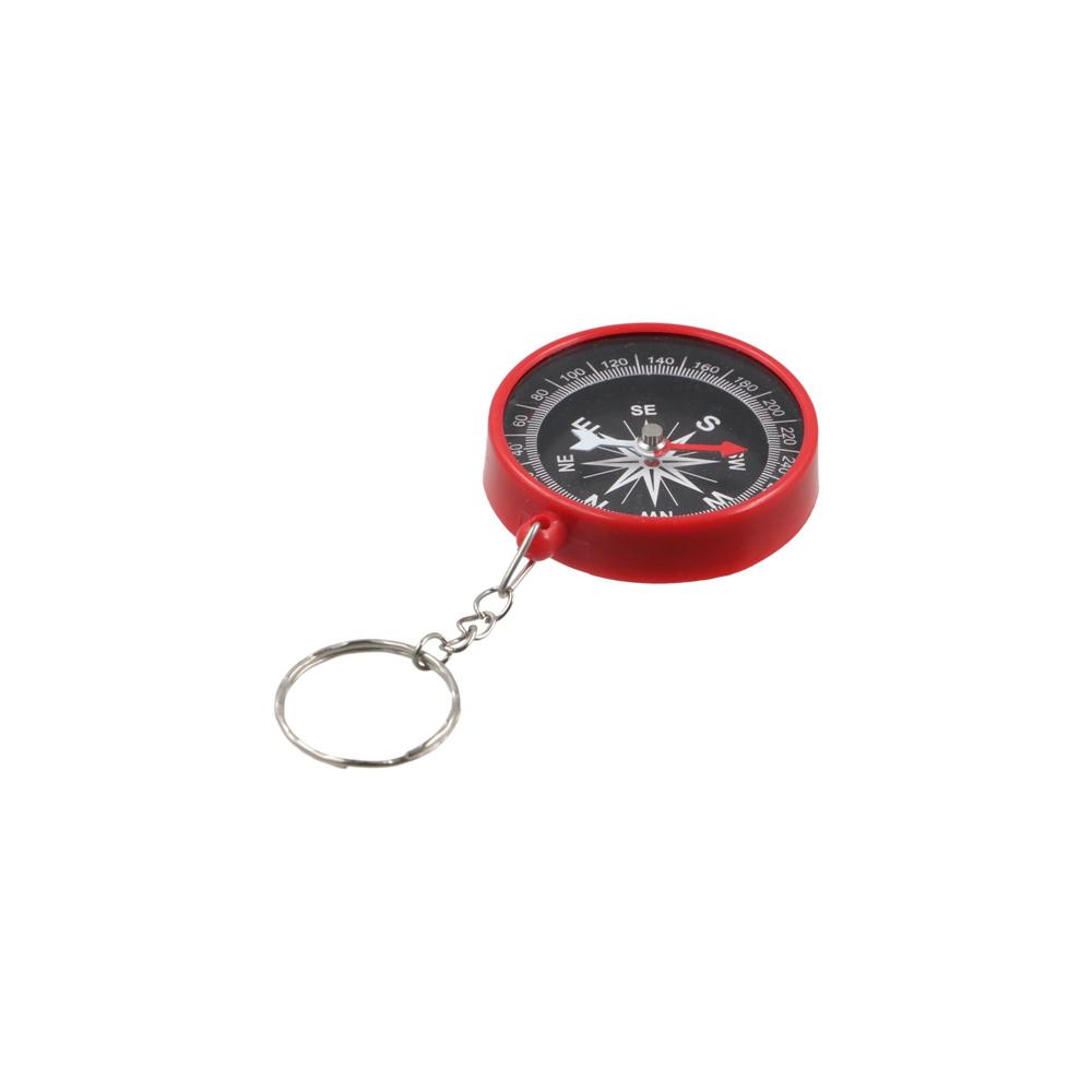アウトドアキャンプポケットコンパスキーホルダー登山ハイキング - Compass Keychain Mini のレビューと価格