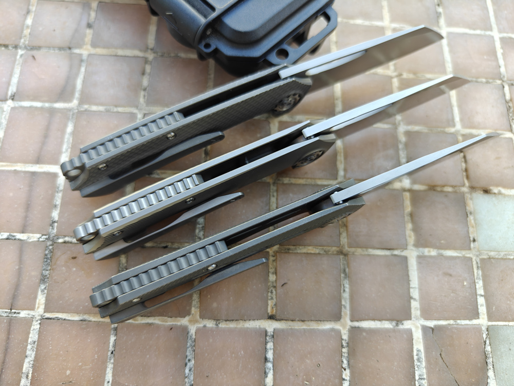JUFULE ニュートラライザー折りたたみナイフ チタン製ハ - Pocket Knife Ceramic のレビューと価格