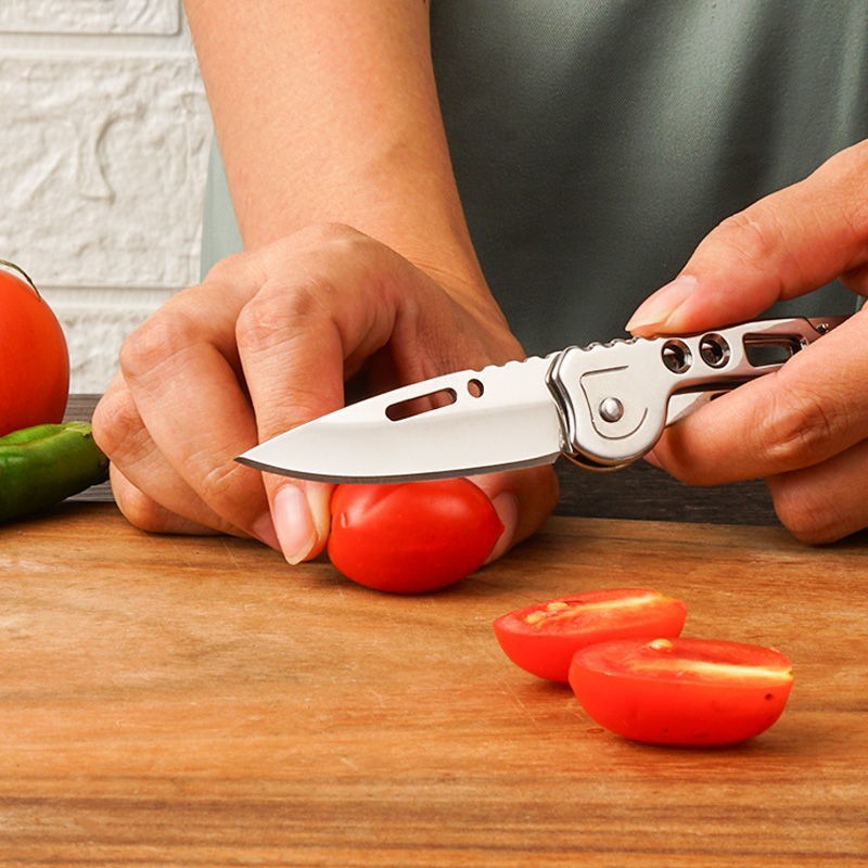 屋外用折りたたみポケットナイフステンレス鋼フルーツナイフED - Edc Concealed Carry Knife のレビューと価格