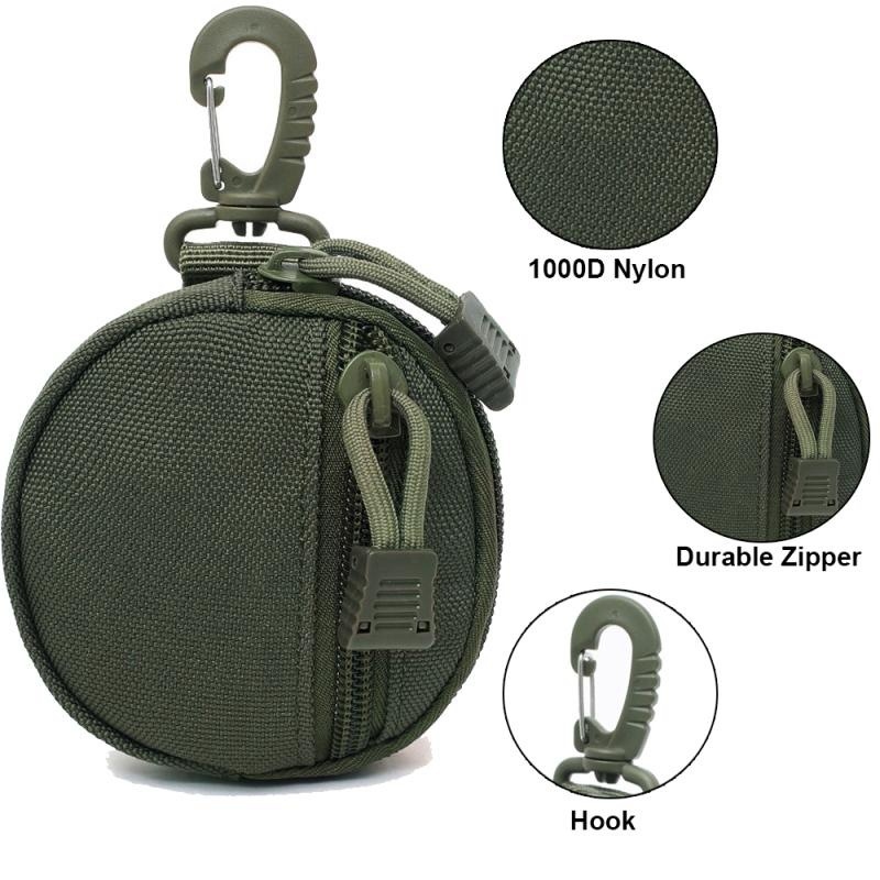 多機能アウトドアウエストバッグ、タクティカルナイロンミニキー - Edc Deep Carry のレビューと価格