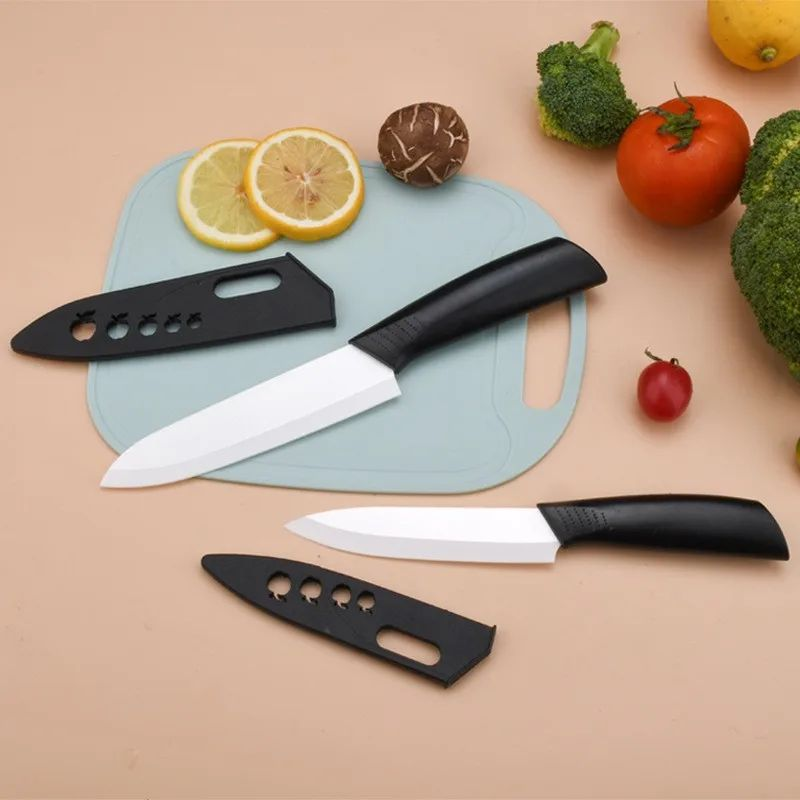 3/4/5 インチのセラミックナイフは錆びずに酸化に耐えるこ - Pocket Knife Ceramic のレビューと価格
