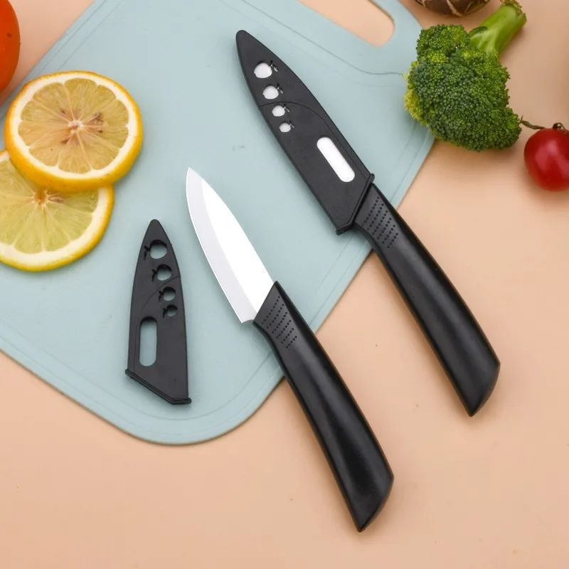 3/4/5 インチのセラミックナイフは錆びずに酸化に耐えるこ - Pocket Knife Ceramic のレビューと価格