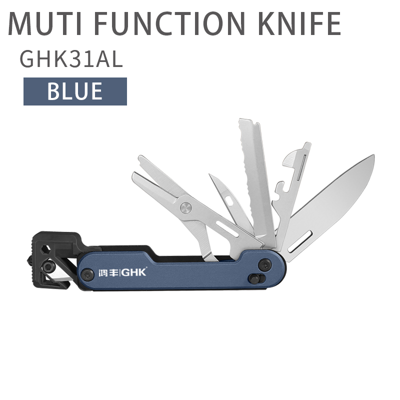 携帯用EDCマルチツール折りたたみ式ポケットナイフ（はさみ、 - Edc Concealed Carry Knife のレビューと価格