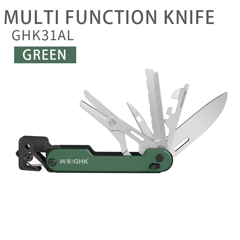 携帯用EDCマルチツール折りたたみ式ポケットナイフ（はさみ、 - Edc Concealed Carry Knife のレビューと価格