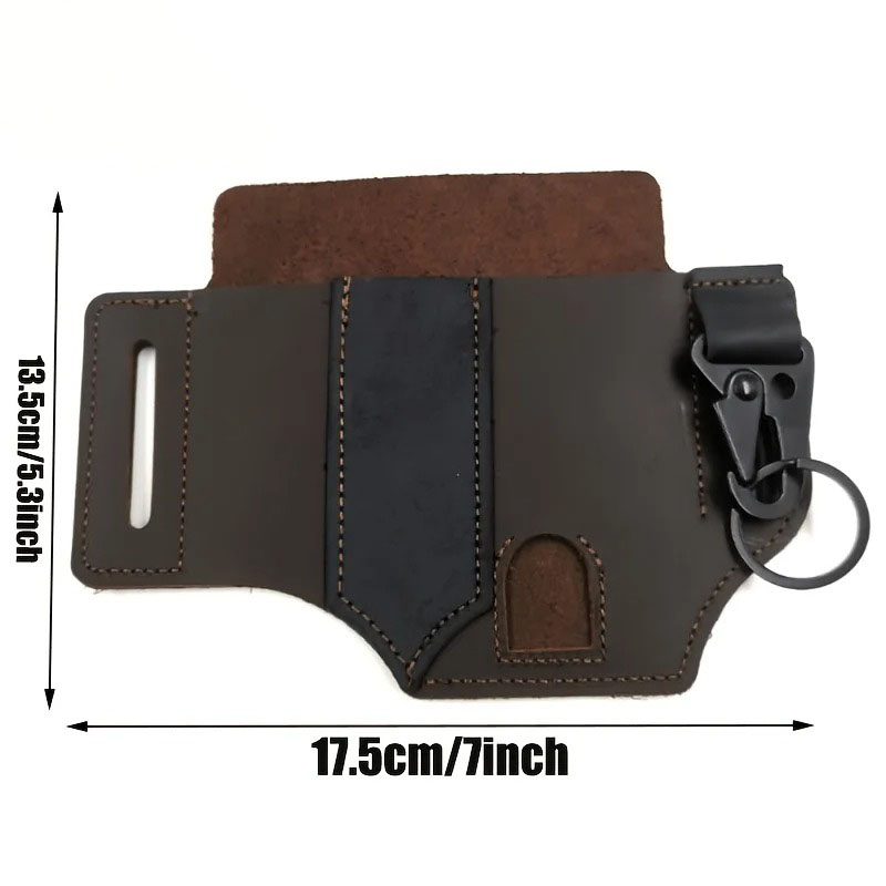 PUレザーEDCベルトマルチツールシース、ペンホルダー付きポ - Edc Concealed Carry Bag のレビューと価格
