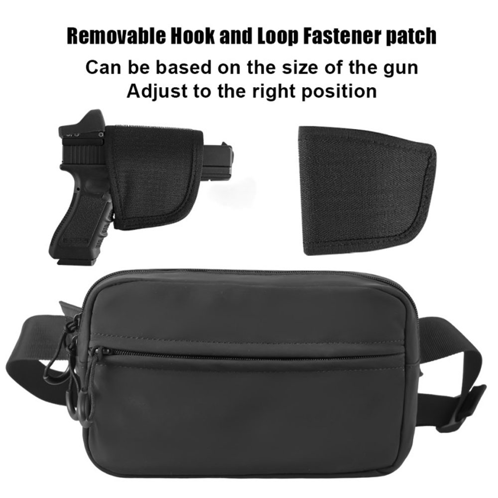 隠しキャリーウエストバッグ戦術的なファニーパックホルスターピ - Edc Concealed Carry Bag のレビューと価格