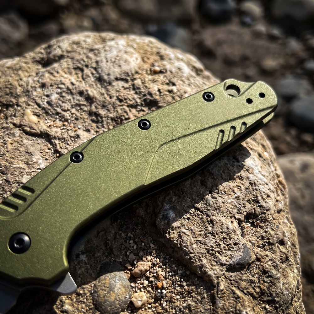 1812 EDC 折りたたみ式ポケットナイフ T6 アルミハ - Edc Concealed Carry Knife のレビューと価格
