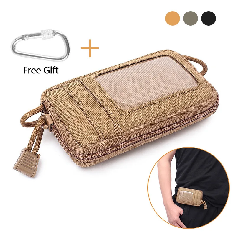 戦術的な EDC ポーチ屋外キー財布財布小銭入れカードスロッ - Edc Carry Box のレビューと価格