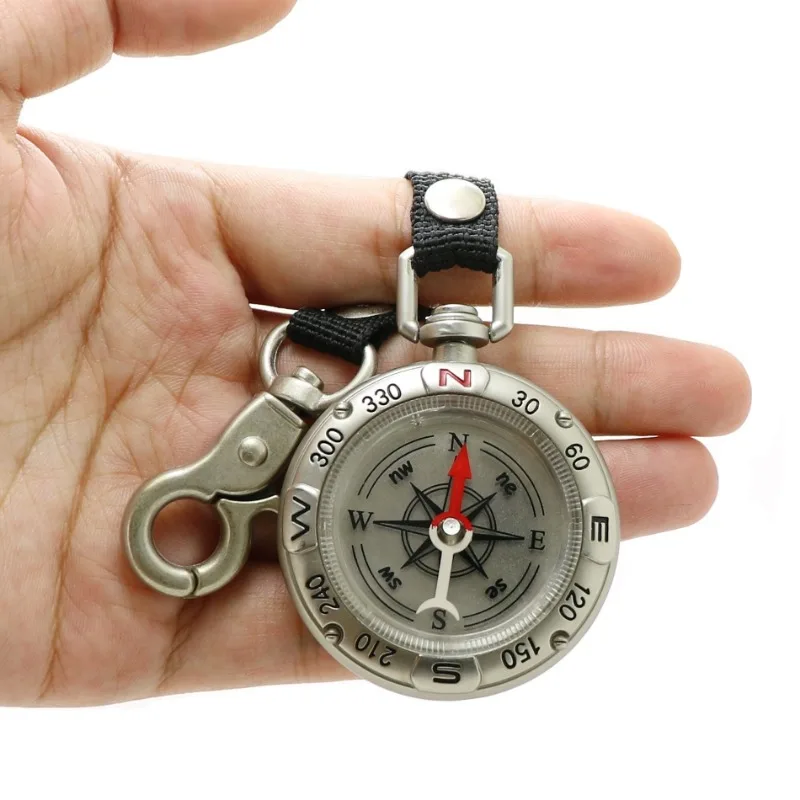 GEFENSI ミニコンパス ストラップキーチェーン付き、多 - Compass Keychain Mini のレビューと価格