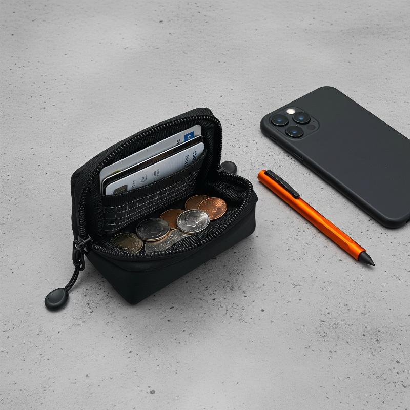 ミニ EDC ポリエステルポーチポータブル小銭入れポケットオ - Edc Concealed Carry Bag のレビューと価格