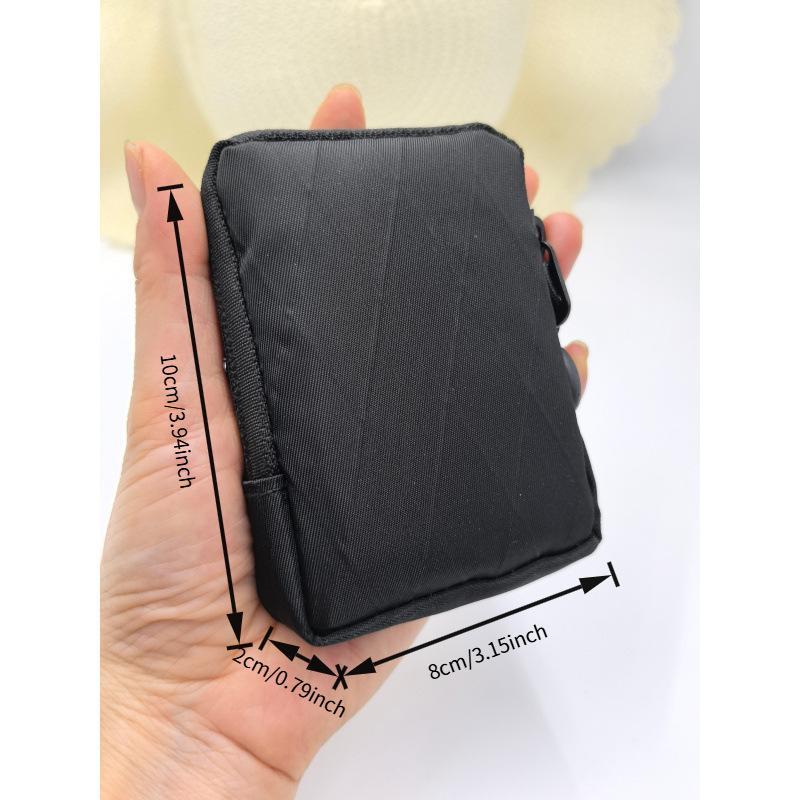 ミニ EDC ポリエステルポーチポータブル小銭入れポケットオ - Edc Concealed Carry Bag のレビューと価格