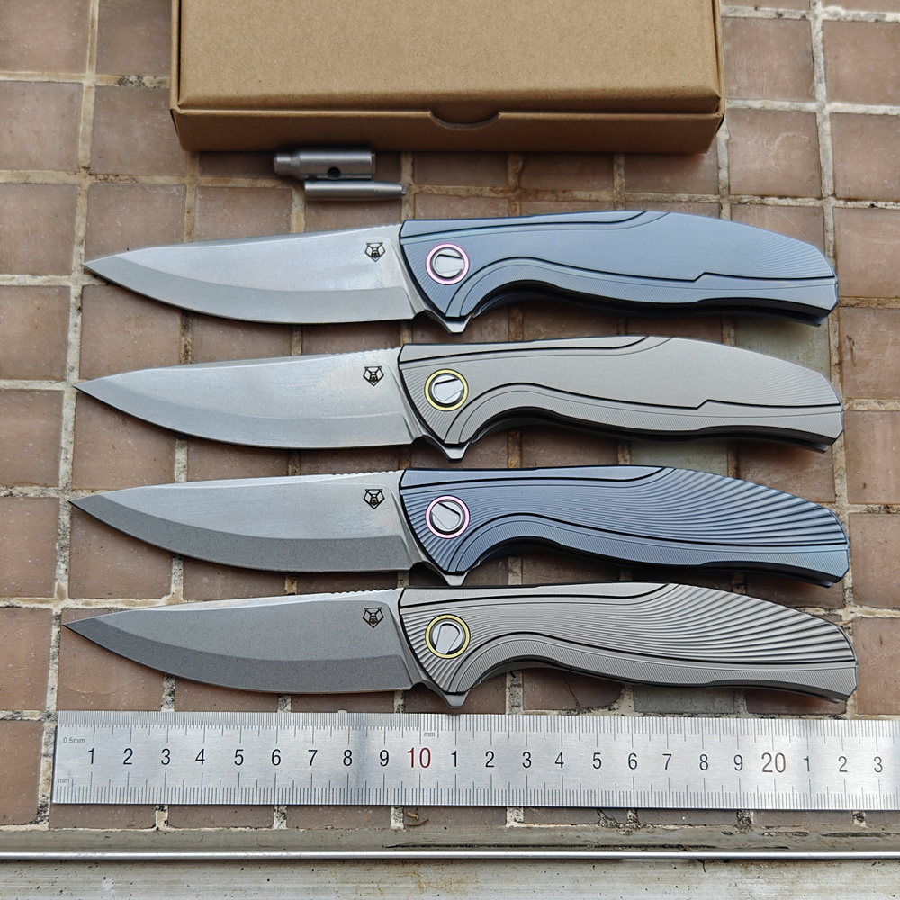 JUFULE ベアヘッド F7 セラミックベアリング チタン - Pocket Knife Ceramic のレビューと価格