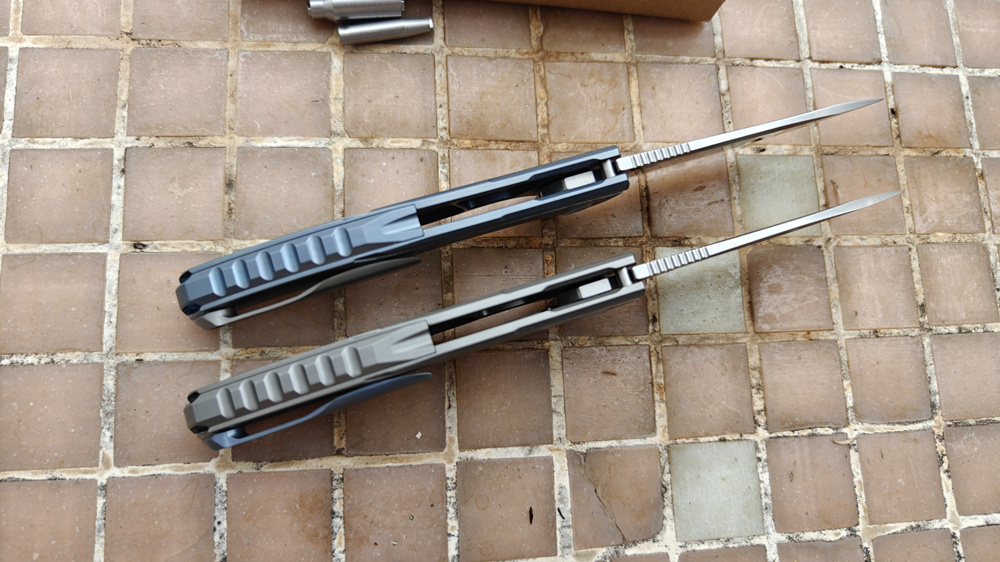 JUFULE ベアヘッド F7 セラミックベアリング チタン - Pocket Knife Ceramic のレビューと価格