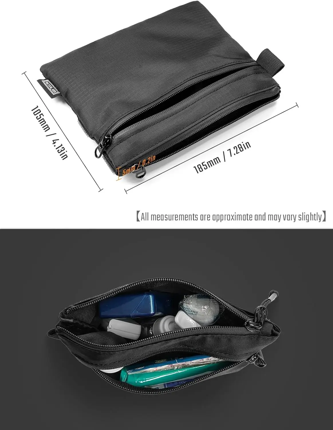 TACTICAL GEEK A14 スリム EDC ポーチ、 - Edc Concealed Carry Bag のレビューと価格