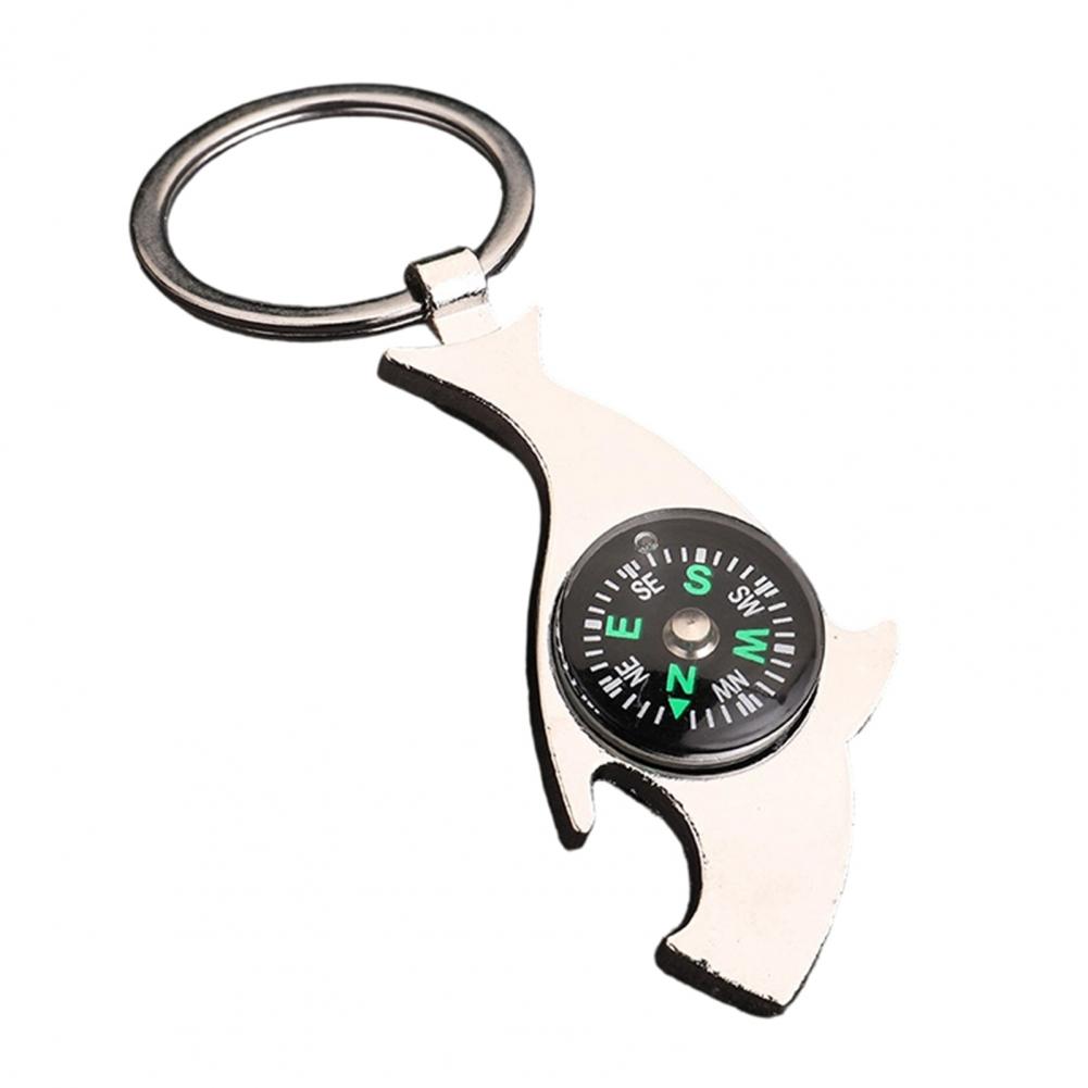 ミニコンパスキーホルダー ミニ合金コンパスキーホルダー ハイ - Compass Keychain Mini のレビューと価格