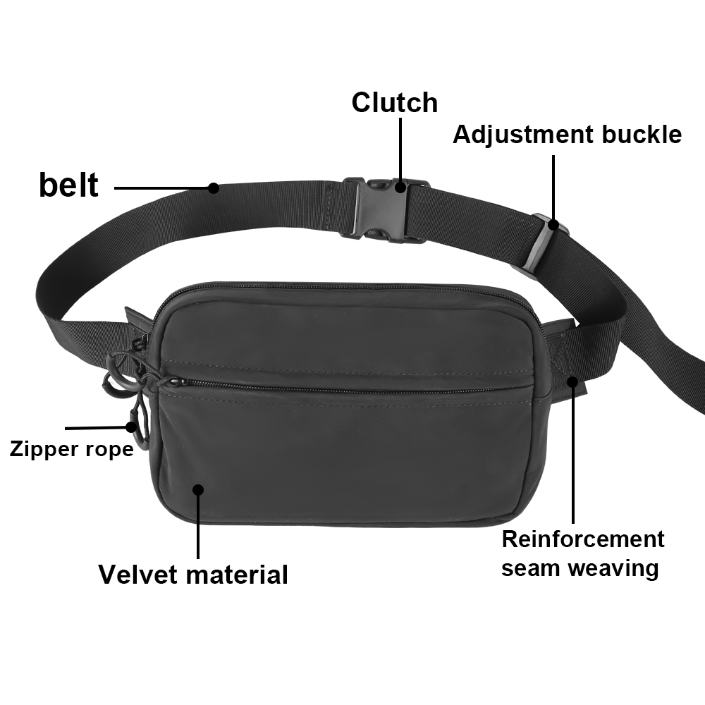 タクティカルクロスボディバッグ ピストルウエストパック 隠し - Edc Concealed Carry Bag のレビューと価格