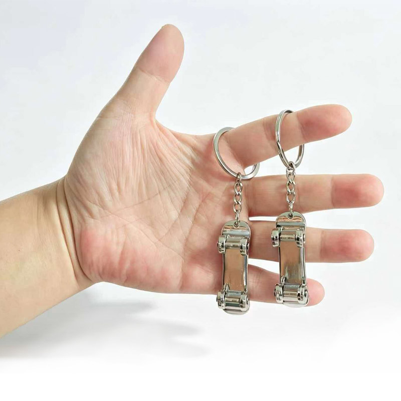 クリエイティブなフィンガースケートボードキーチェーン、バック - Edc Deep Carry のレビューと価格