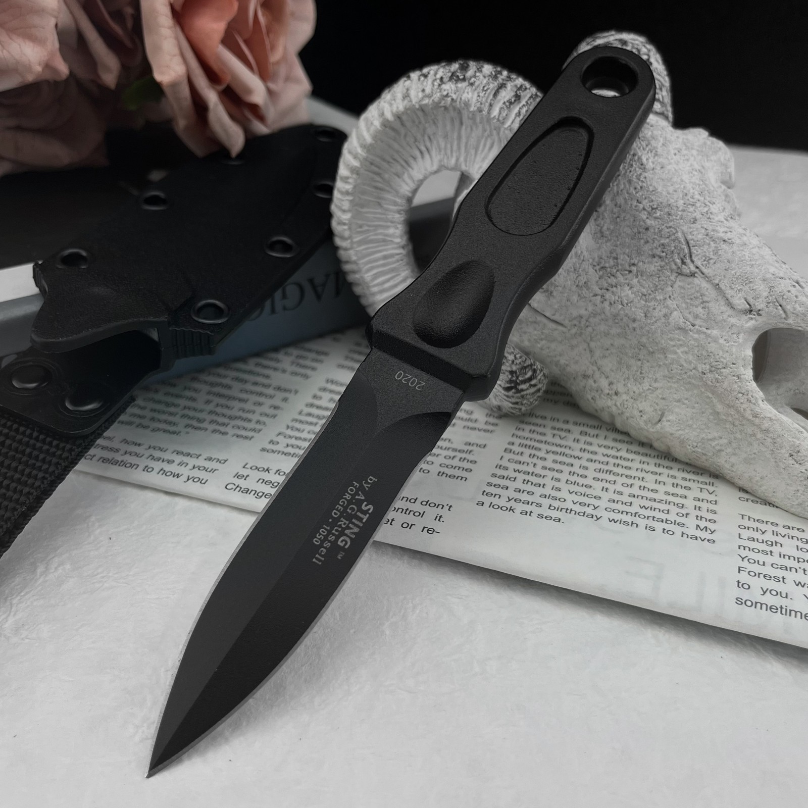 多機能固定刃ナイフ 8Cr13MoV鋼 アウトドアキャンプ用 - Edc Everyday Carry Gear のレビューと価格