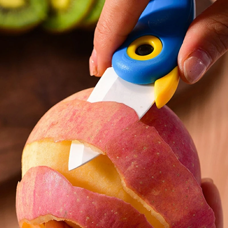 折りたたみ式カッター、ピクニックランチ、鳥、ミニフルーツ、カ - Pocket Knife Ceramic のレビューと価格