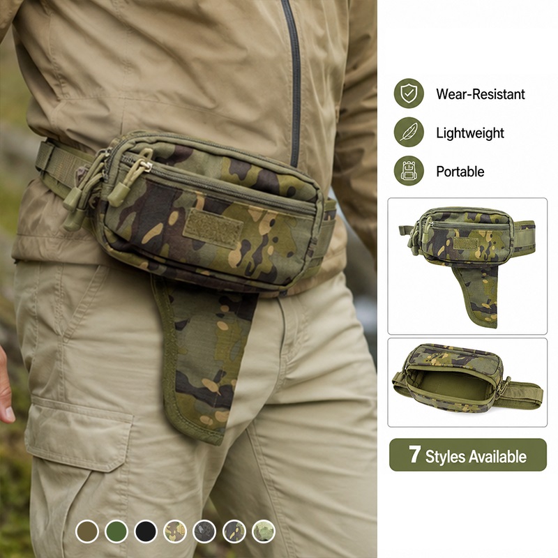 多機能ウエストバッグナイロン隠しキャリーホルスターEDCベル - Edc Concealed Carry Bag のレビューと価格