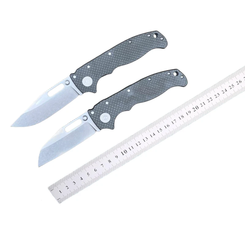 AD20折りたたみ式ファカS35VNブレードカーボンファイバ - Pocket Knife Ceramic のレビューと価格